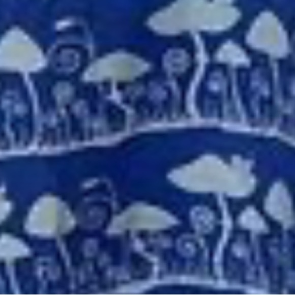 Kate Quinn short sleeve ringer tee | peri mushrooms | bamboo, Multiple Sizes - Picture 2 of 2